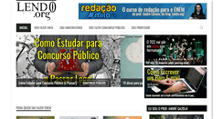 Desktop Screenshot of lendo.org